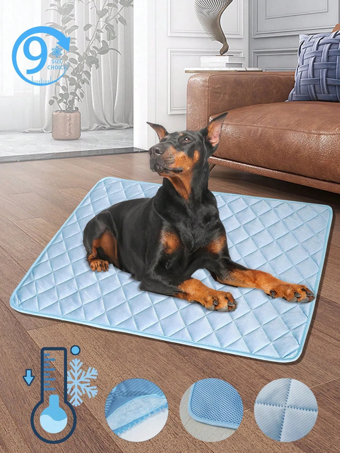 1pc Pet Cooling Mat For Dog And Cat For Summer