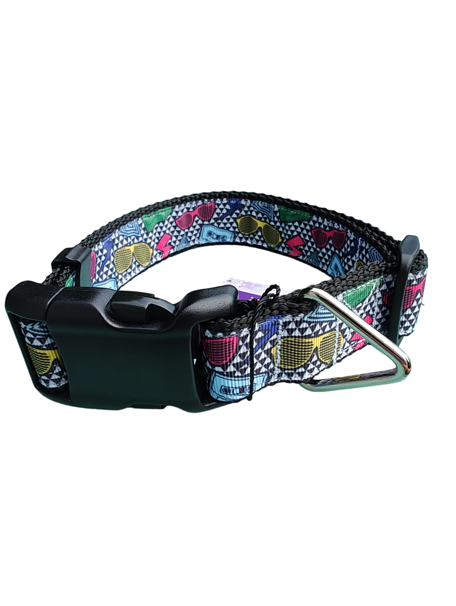 80's Style Nylon Dog Collar
