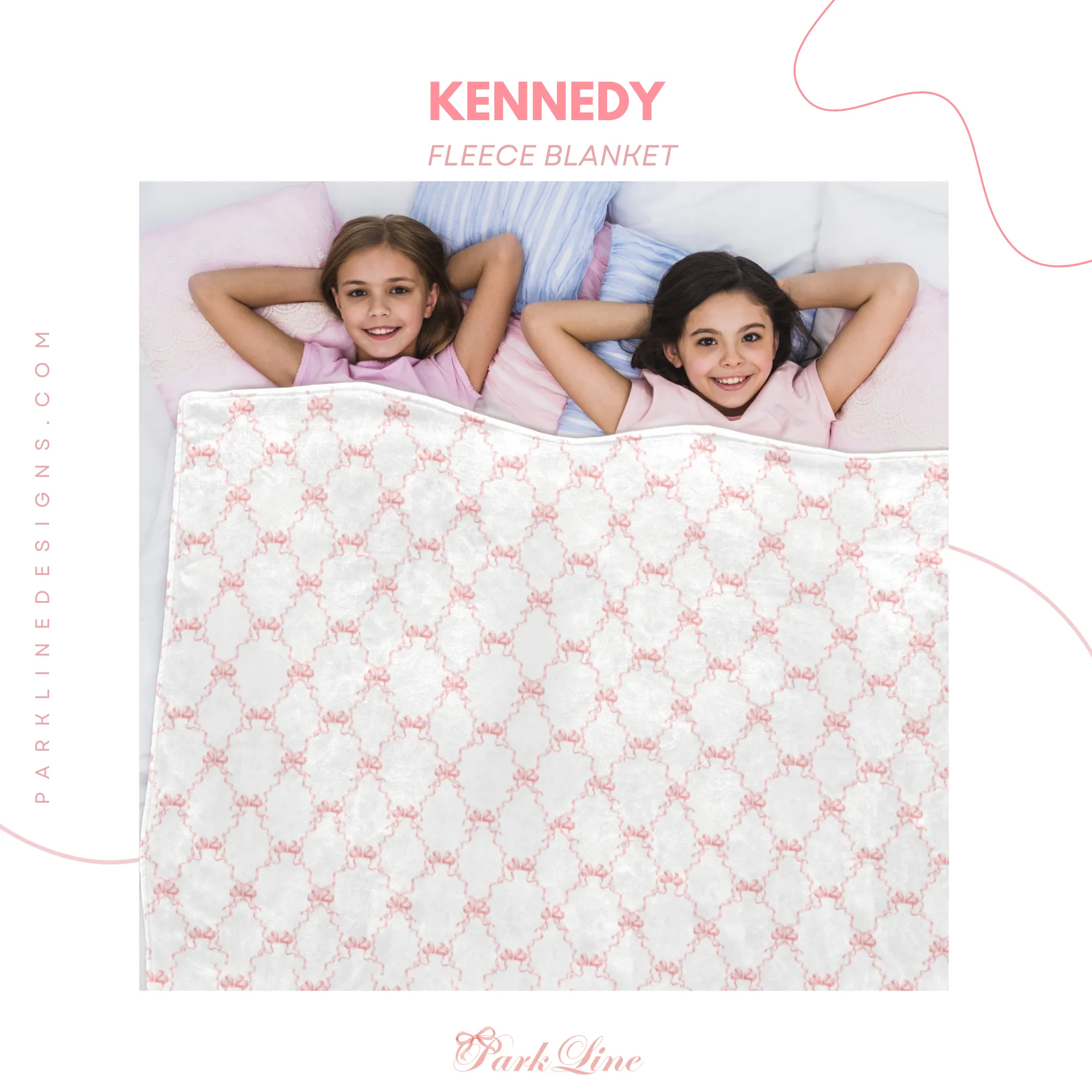 ADELINE | Ultra-Soft Micro Fleece Blanket | Durable & Lightweight with Vibrant No-Fade Print