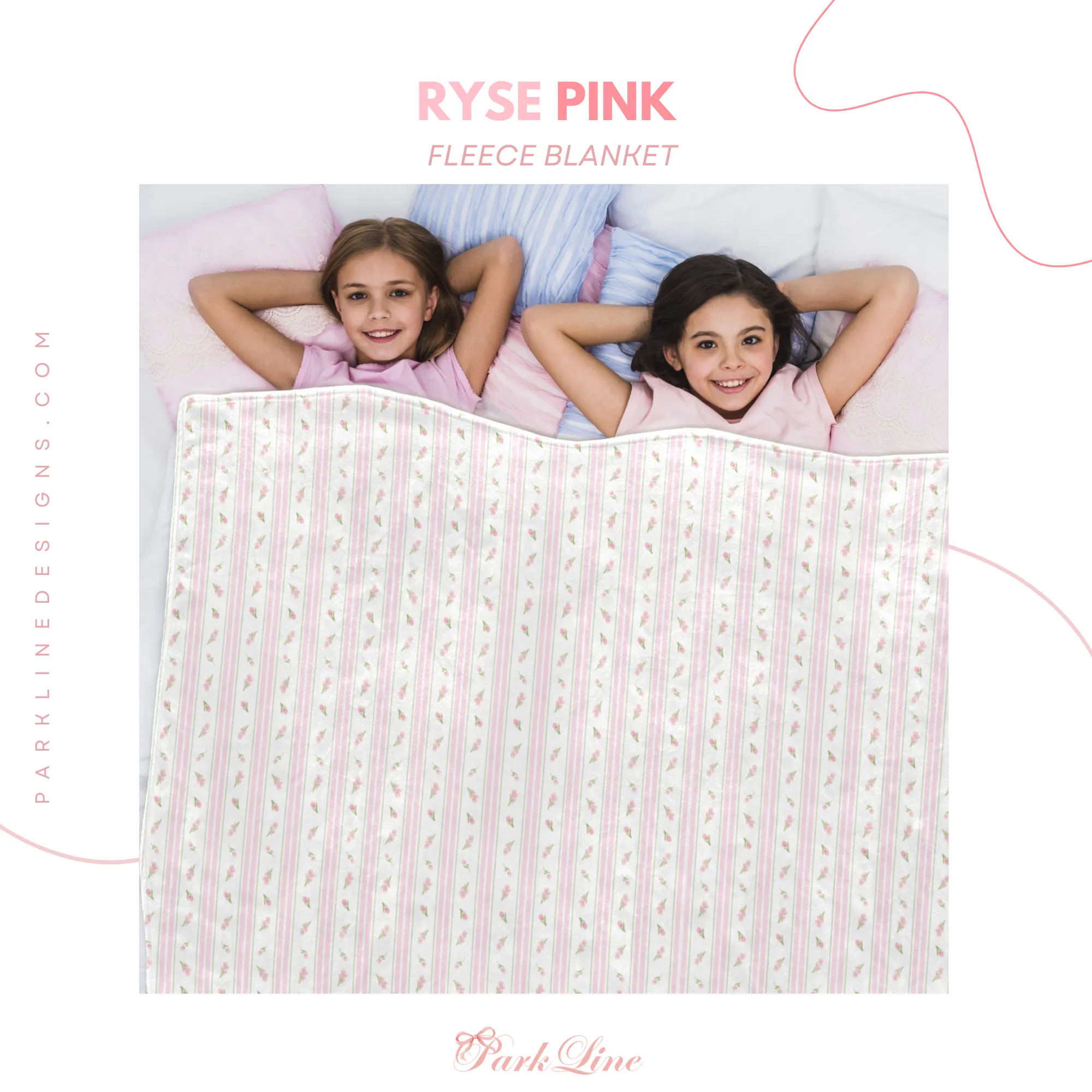 ADELINE | Ultra-Soft Micro Fleece Blanket | Durable & Lightweight with Vibrant No-Fade Print