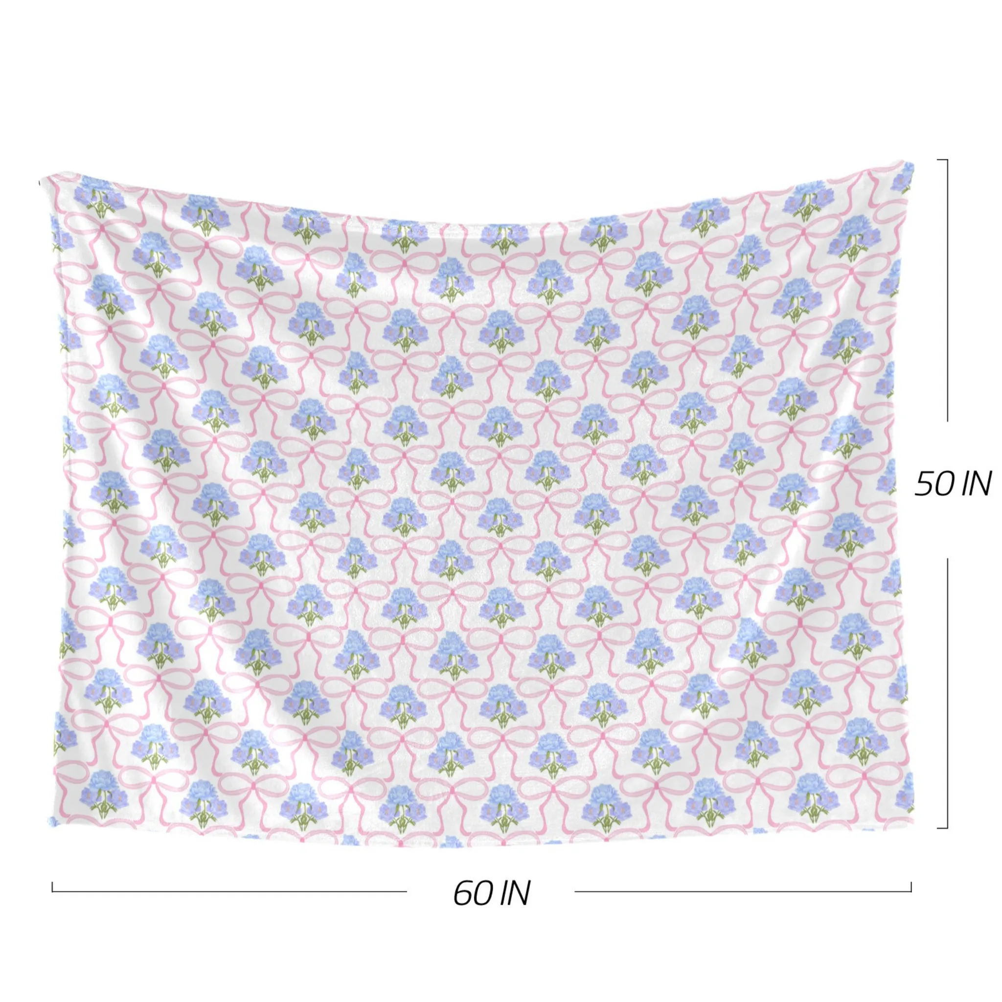 ADELINE | Ultra-Soft Micro Fleece Blanket | Durable & Lightweight with Vibrant No-Fade Print