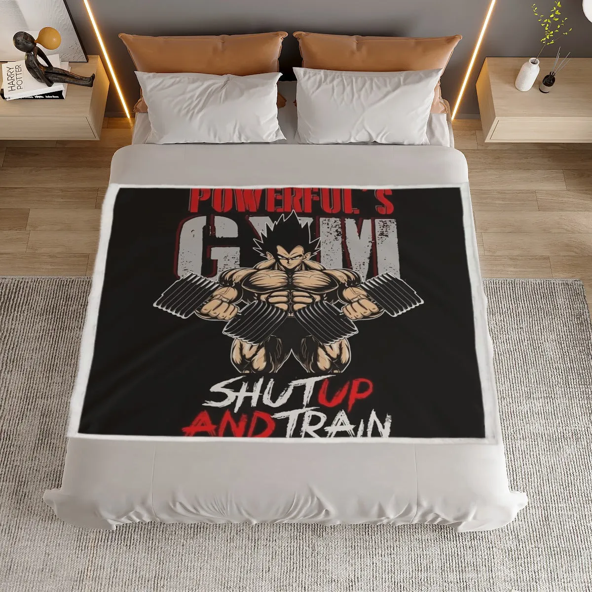 Awesome Training To Beat Goku Household Warm Blanket