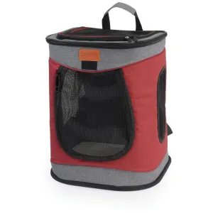 Backpack For Dogs Up To 12Kg- Grey - 34X30X44H