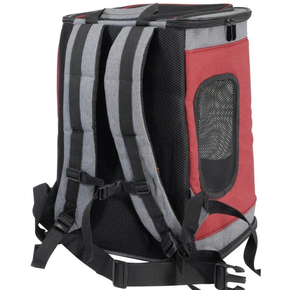 Backpack For Dogs Up To 12Kg- Grey - 34X30X44H