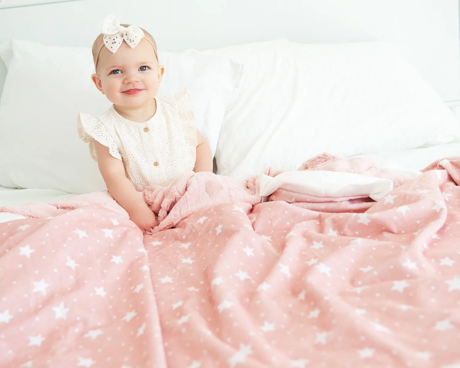 Blushing Stars Blanket