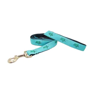 Caribbean Blue Sea Turtle Dog Leash
