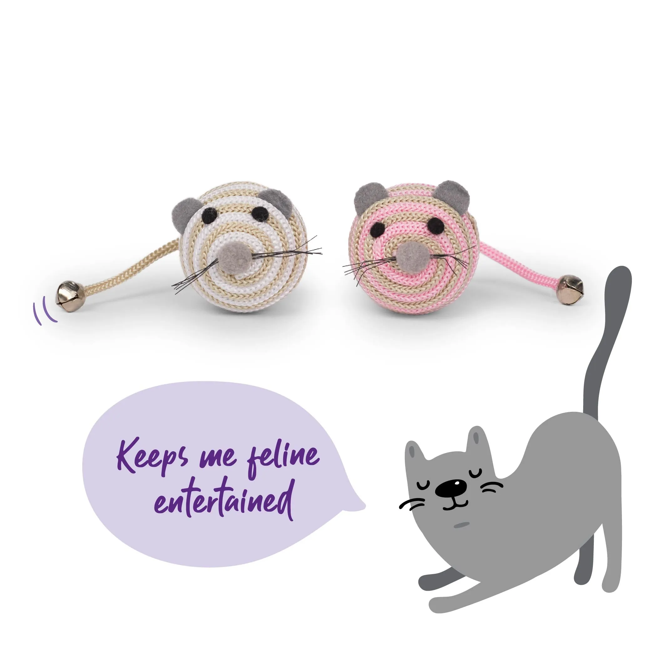 Catch & Scratch Jingle Mouse
