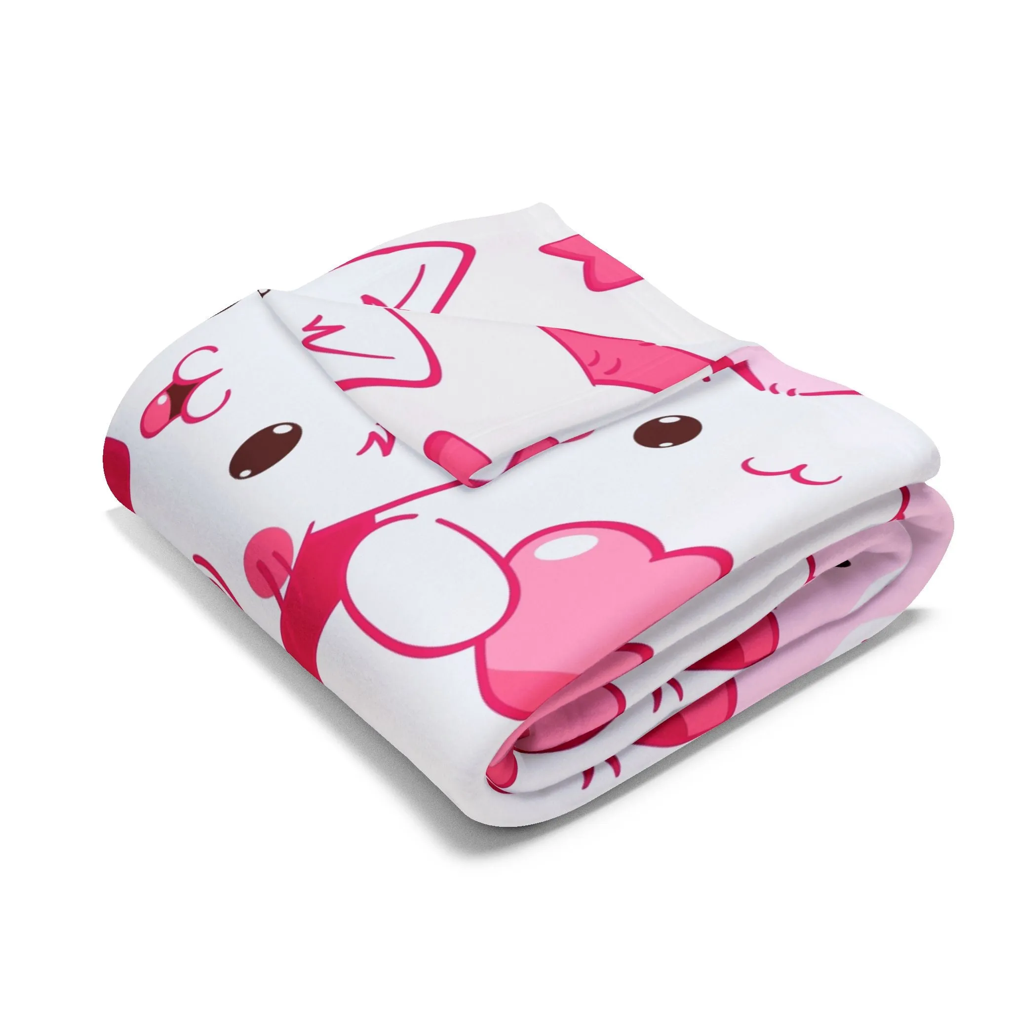 Cute Cat Fleece Blanket, Cozy Throw for Cat Lovers, Perfect Gift for Birthdays, Pet Lovers' Home Decor, Soft Plush Blanket