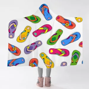 Flip Flops State of Mind Cosy Hooded Blanket
