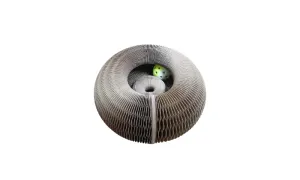 Folding Cat Scratching Board With Toy Bell