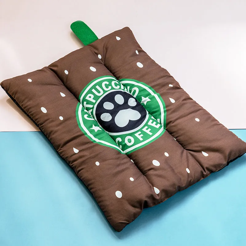 Fruit Pattern Puppy Summer Cooling Mat