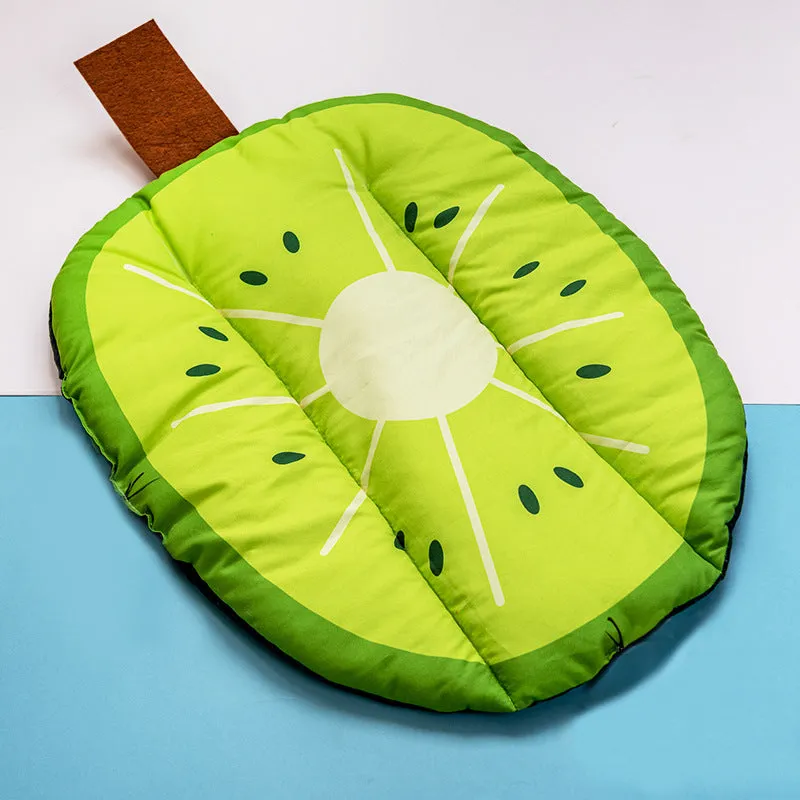 Fruit Pattern Puppy Summer Cooling Mat