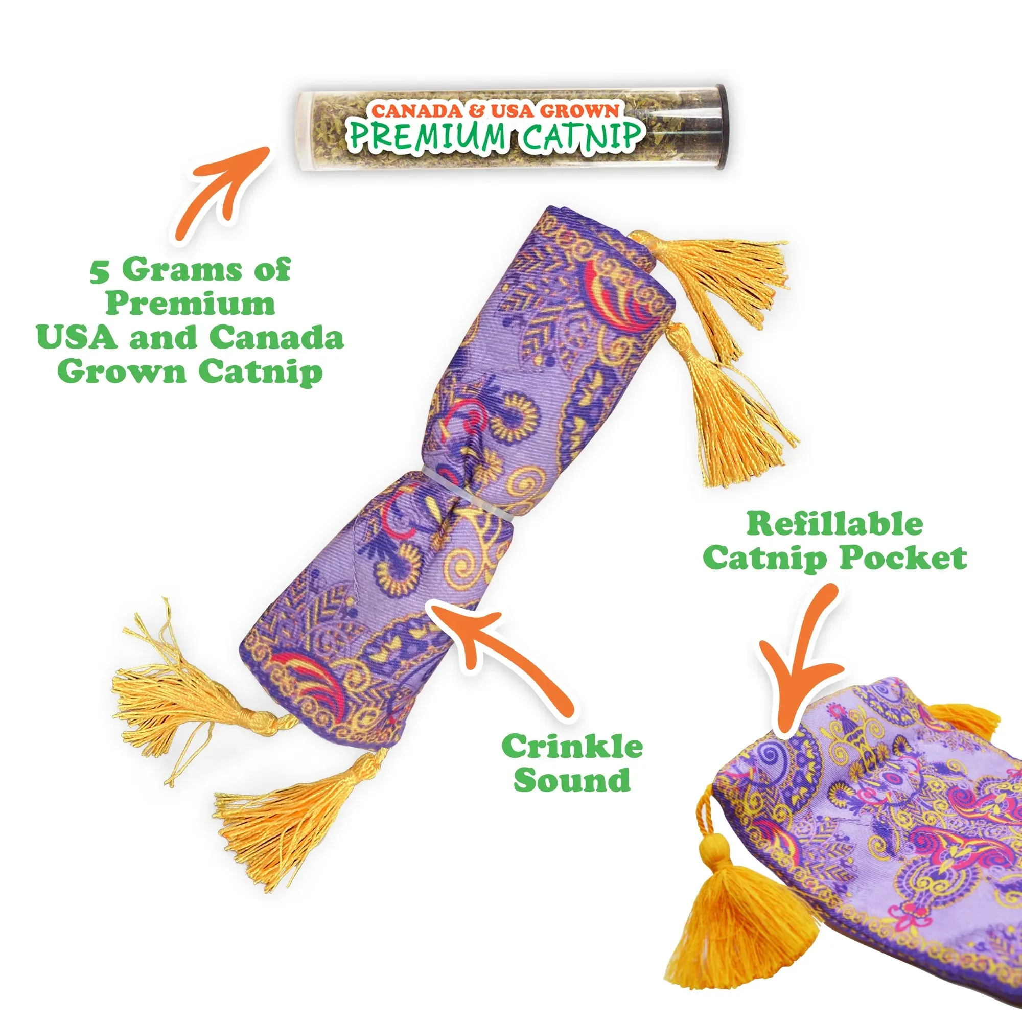 Get a Ride Magic Carpet Refillable Cat Toy