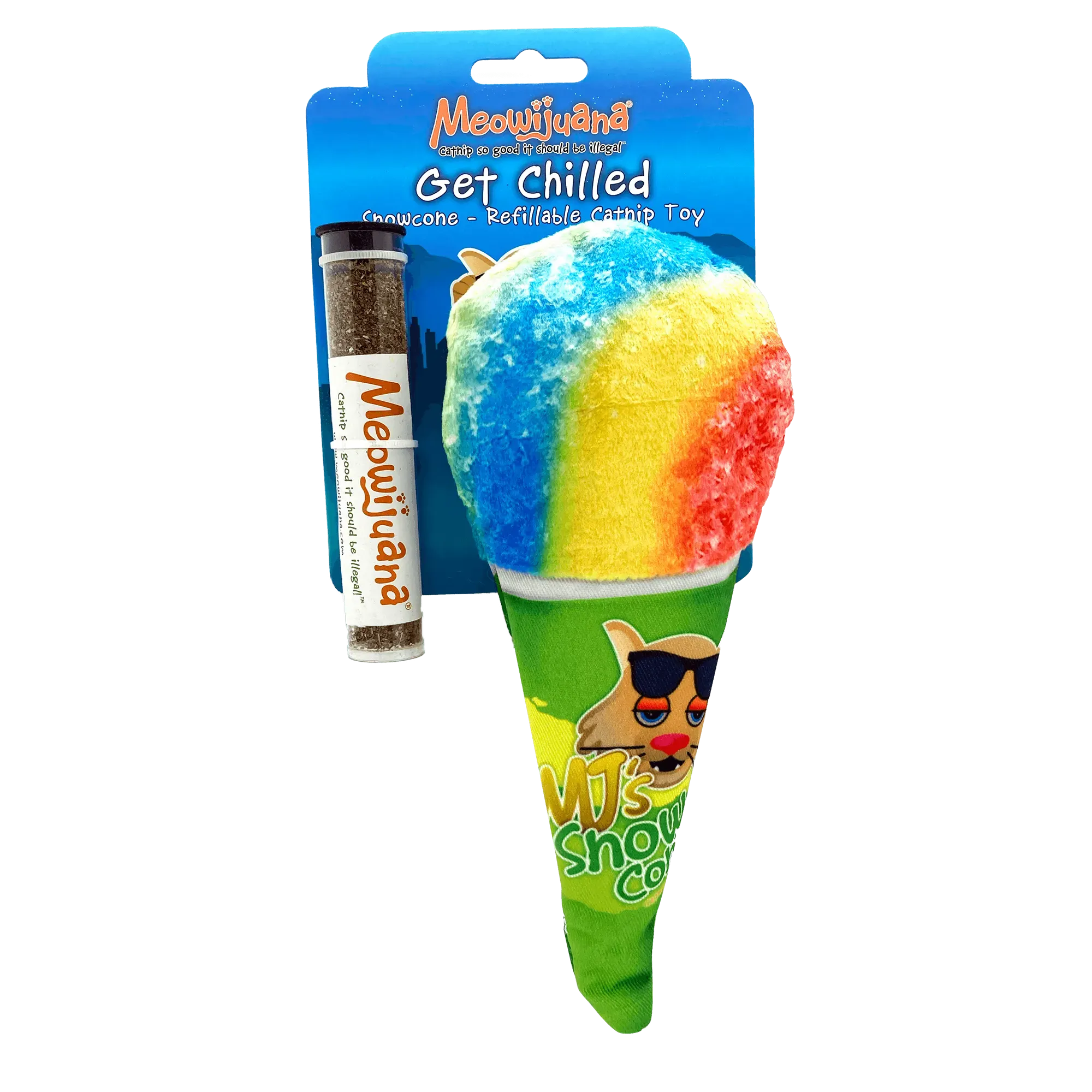 Get Chilled Snow Cone Refillable Cat Toy