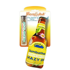 Get the Summer Pawty Started Hazy IPA Refillable Cat Toy
