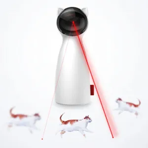 Interactive LED Laser Cat Toy - Auto Rotating Cat Exerciser