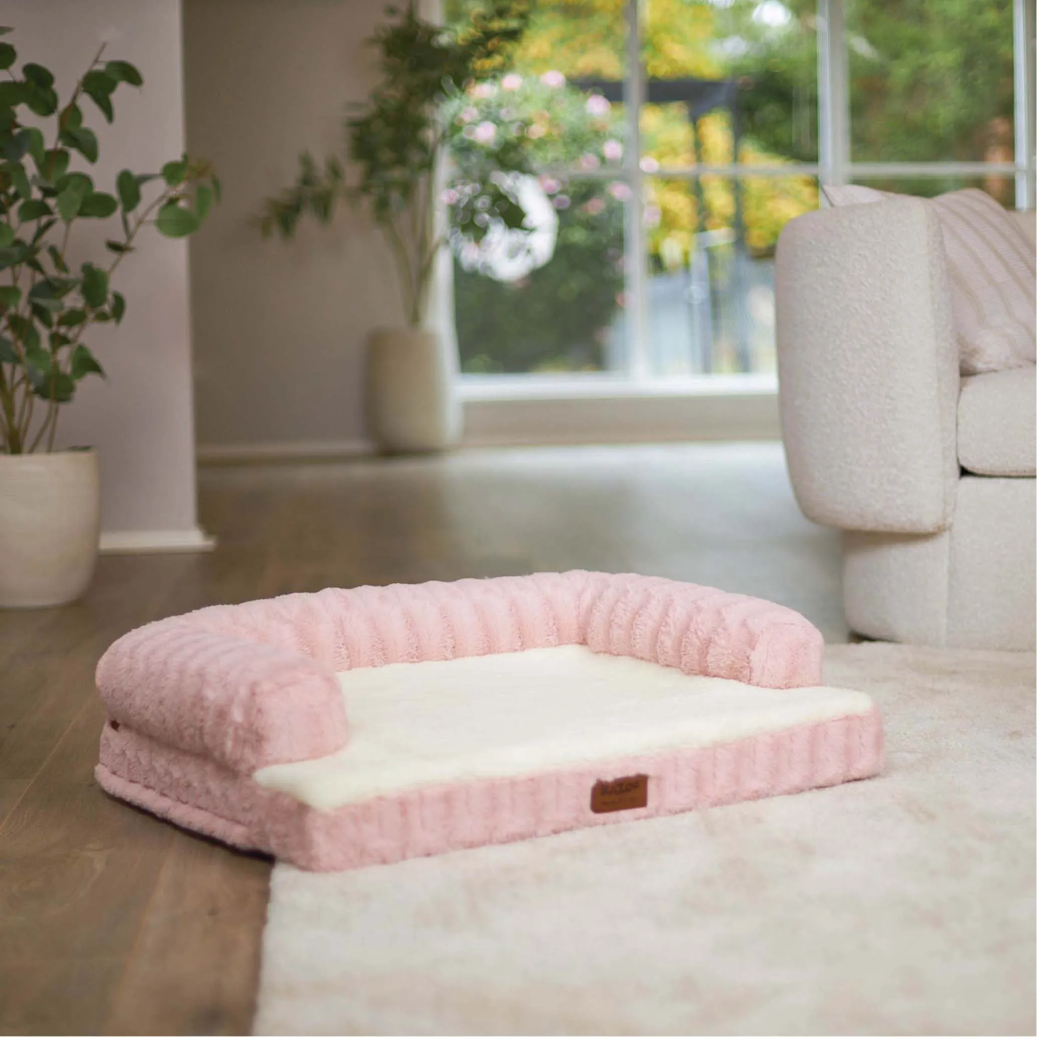 Kazoo Boudoir Large Blush Dog Bed^^^