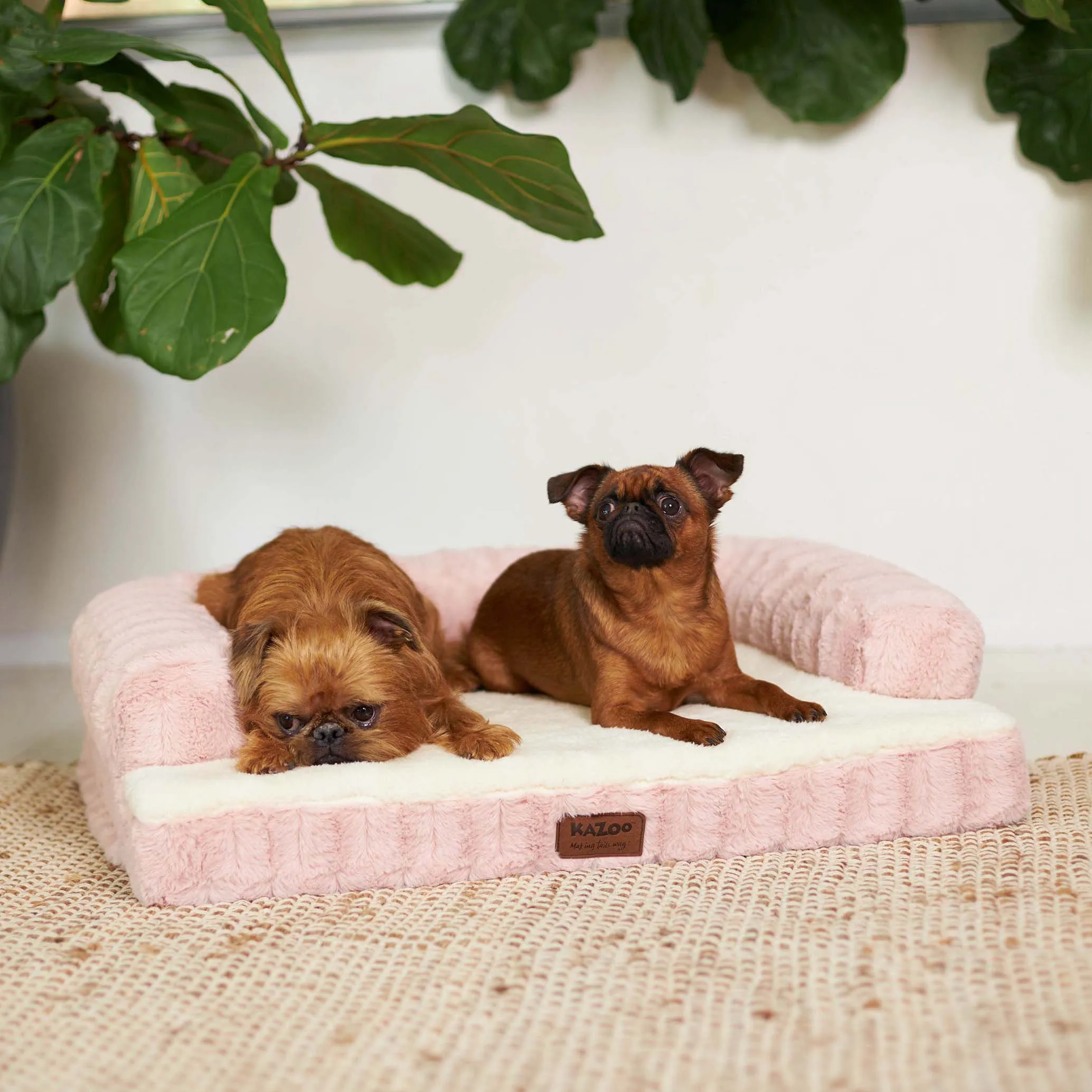 Kazoo Boudoir Large Blush Dog Bed^^^