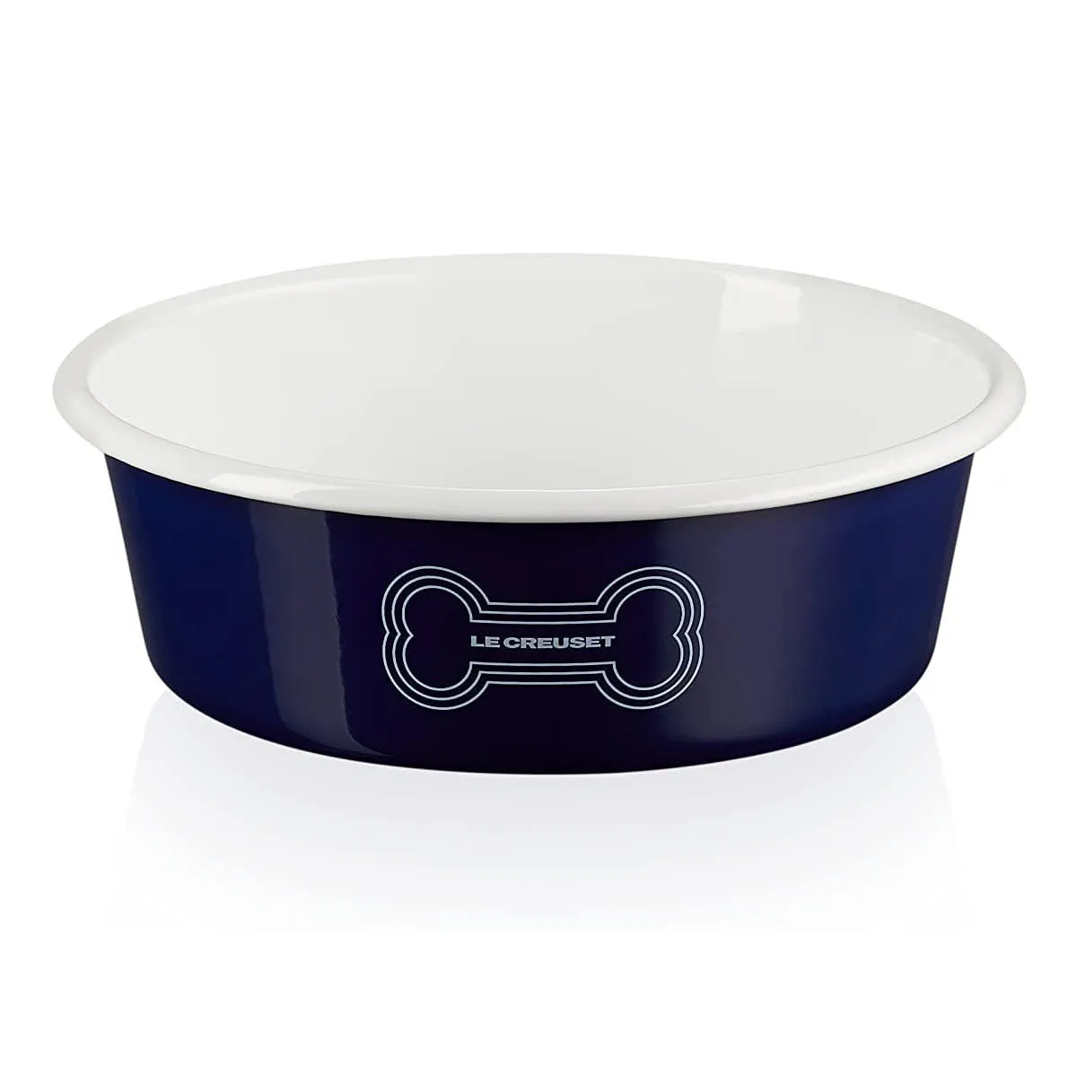 Le Creuset 6 cup Large Dog Bowl - Dark Blue