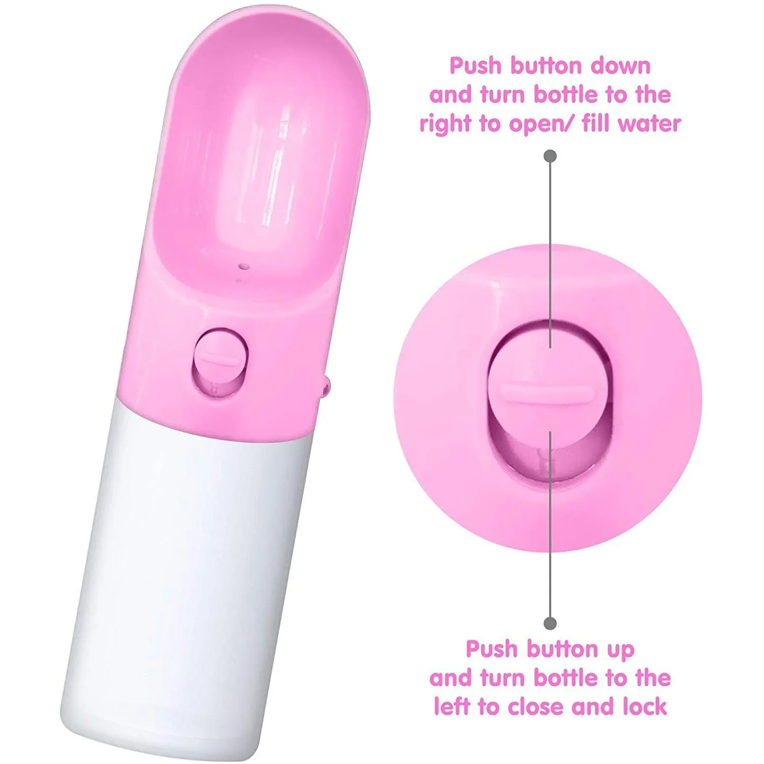 Leak-Proof Dog Water Dispenser with Drinking Feeder for Pets