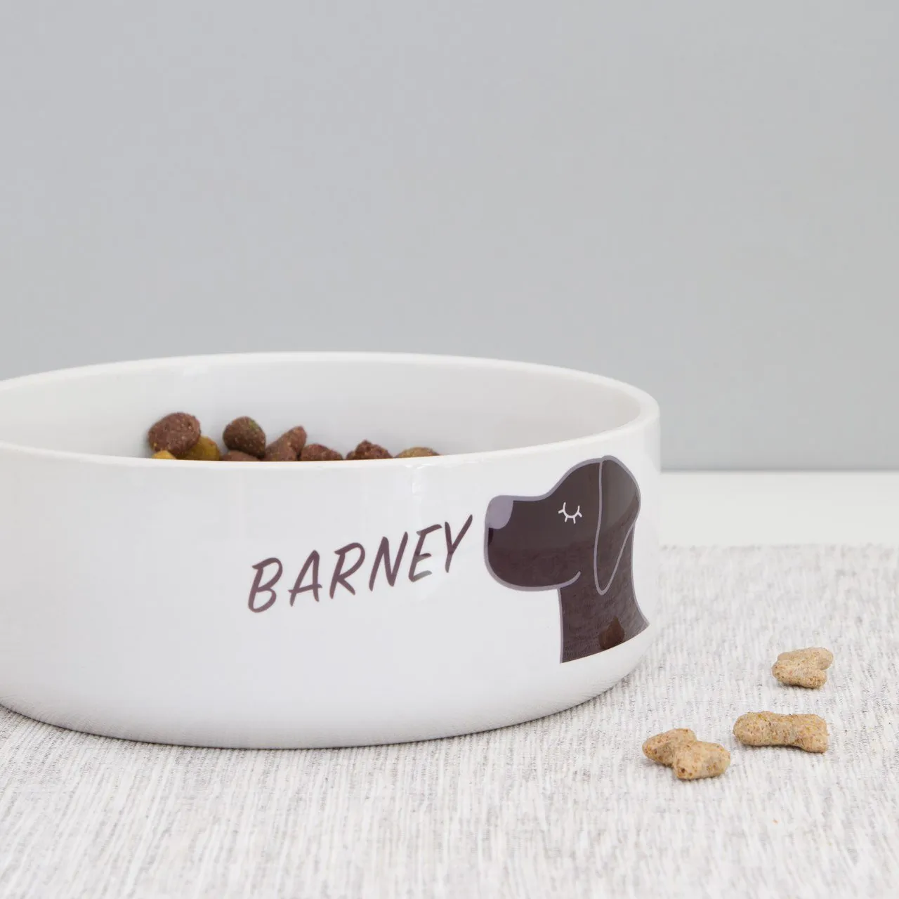 Personalised Ceramic Dog Bowl