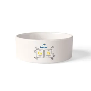Pet Bowl - Cayman Chemical cats yellow