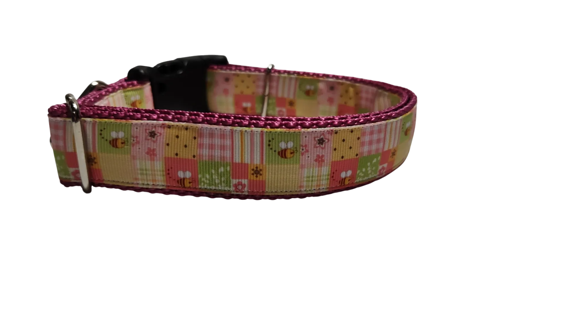 Quilting Bees Nylon Dog Collar