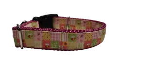 Quilting Bees Nylon Dog Collar