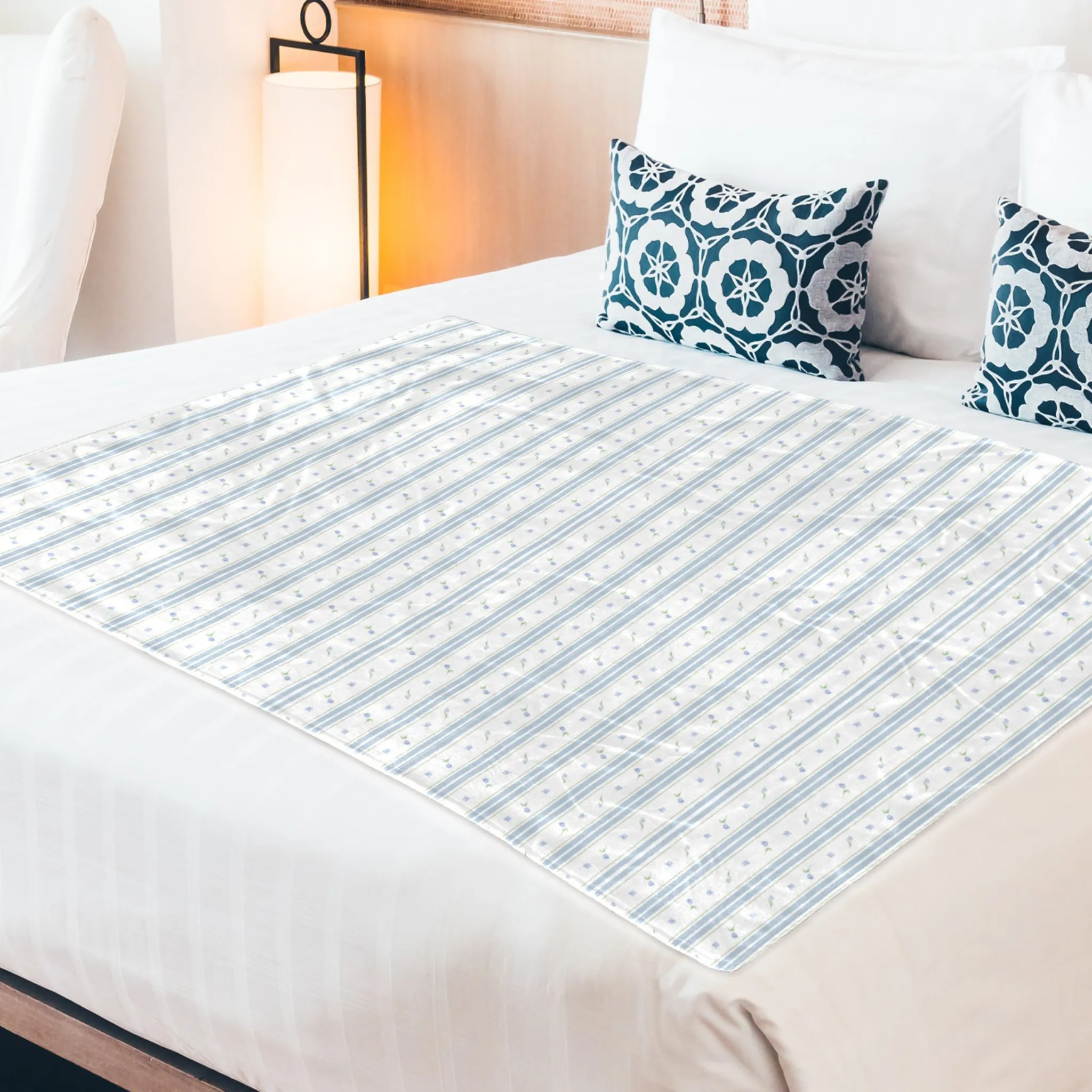 RYSE BLUE | Ultra-Soft Micro Fleece Blanket | Durable & Lightweight with Vibrant No-Fade Print