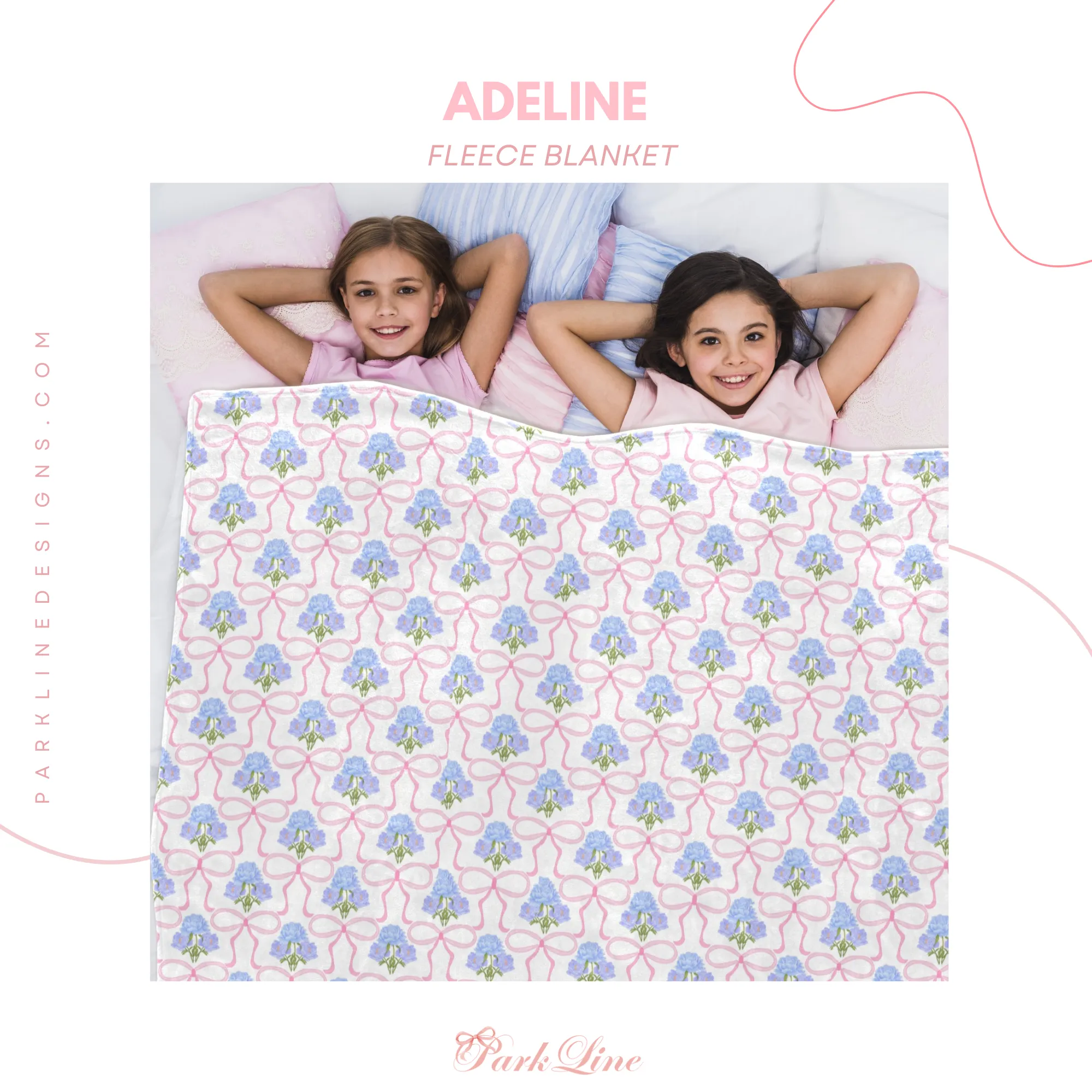 RYSE BLUE | Ultra-Soft Micro Fleece Blanket | Durable & Lightweight with Vibrant No-Fade Print