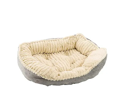 Spot Sleep Zone Carved Plush Donut Bed