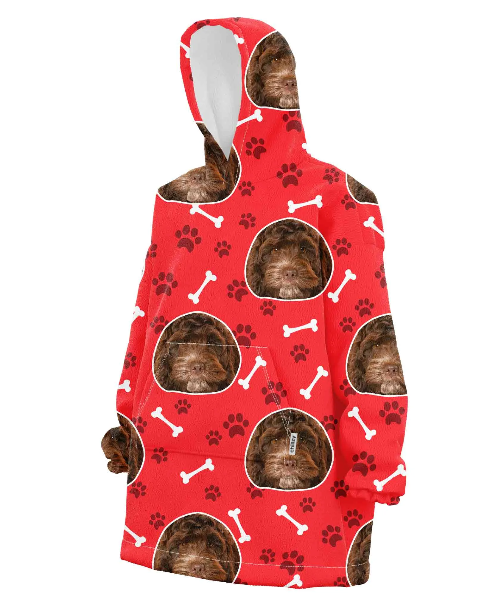Your Dog Custom Hoodie Blanket